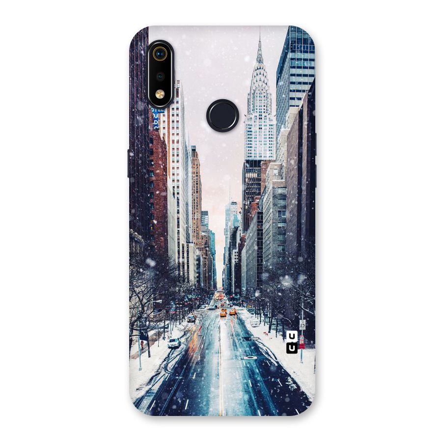 City Snow Back Case for Realme 3i