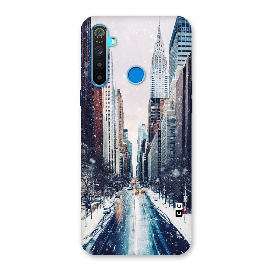 City Snow Back Case for Realme 5