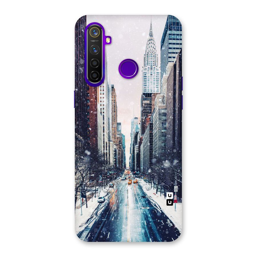 City Snow Back Case for Realme 5 Pro