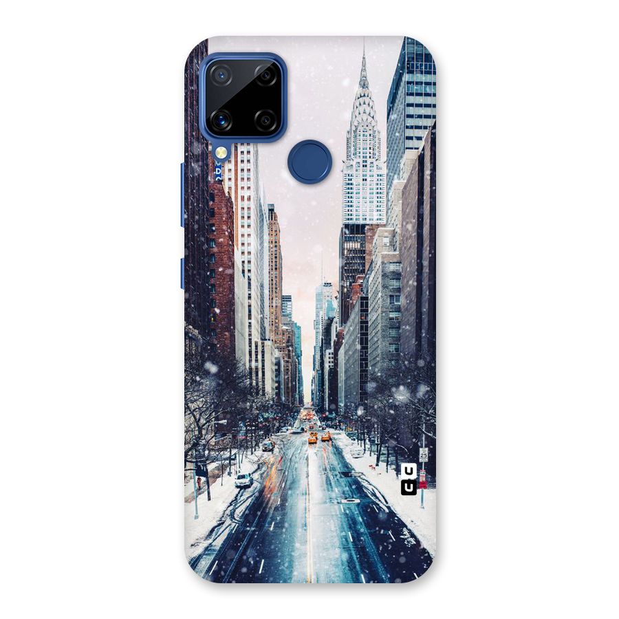 City Snow Back Case for Realme C15