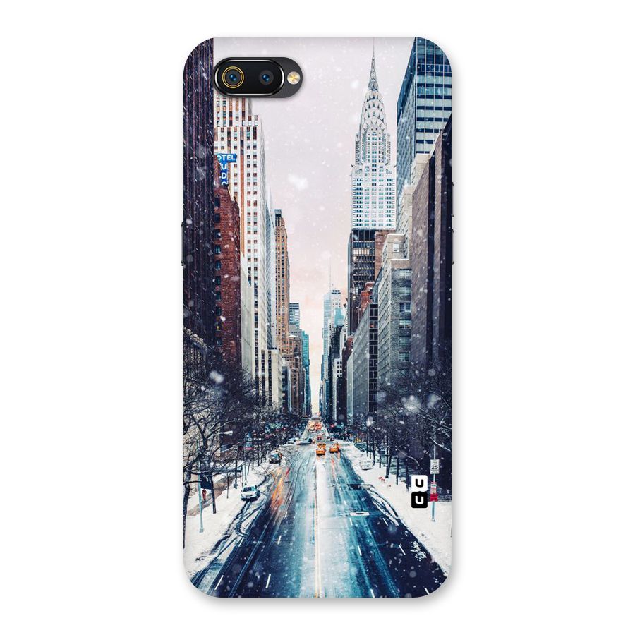 City Snow Back Case for Realme C2