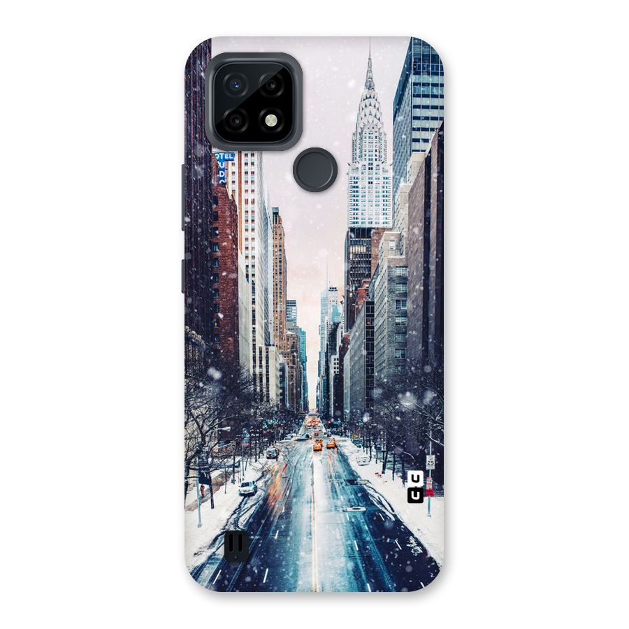 City Snow Back Case for Realme C21