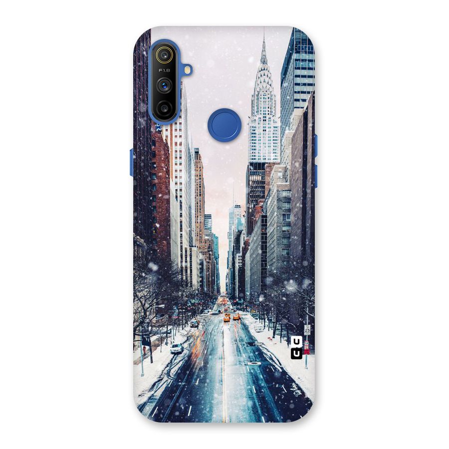 City Snow Back Case for Realme Narzo 10A