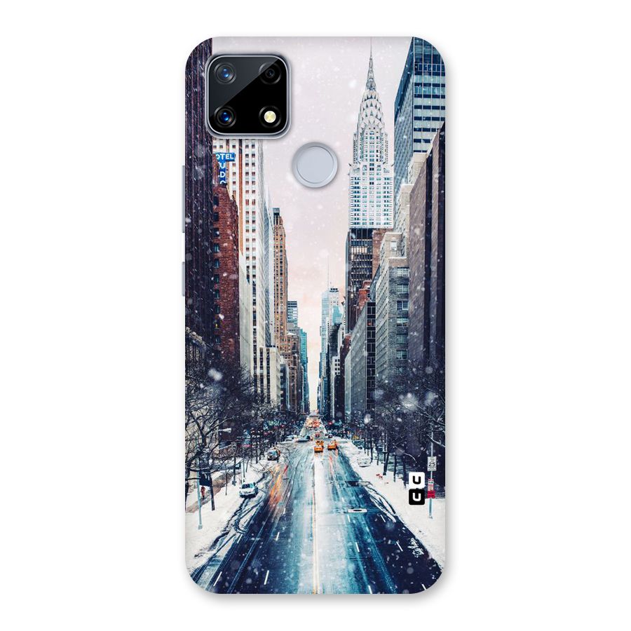 City Snow Back Case for Realme Narzo 20