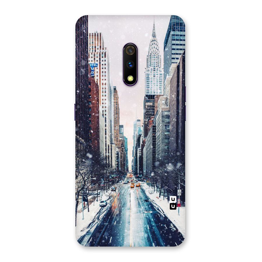 City Snow Back Case for Realme X