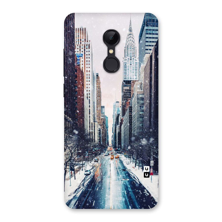 City Snow Back Case for Redmi 5