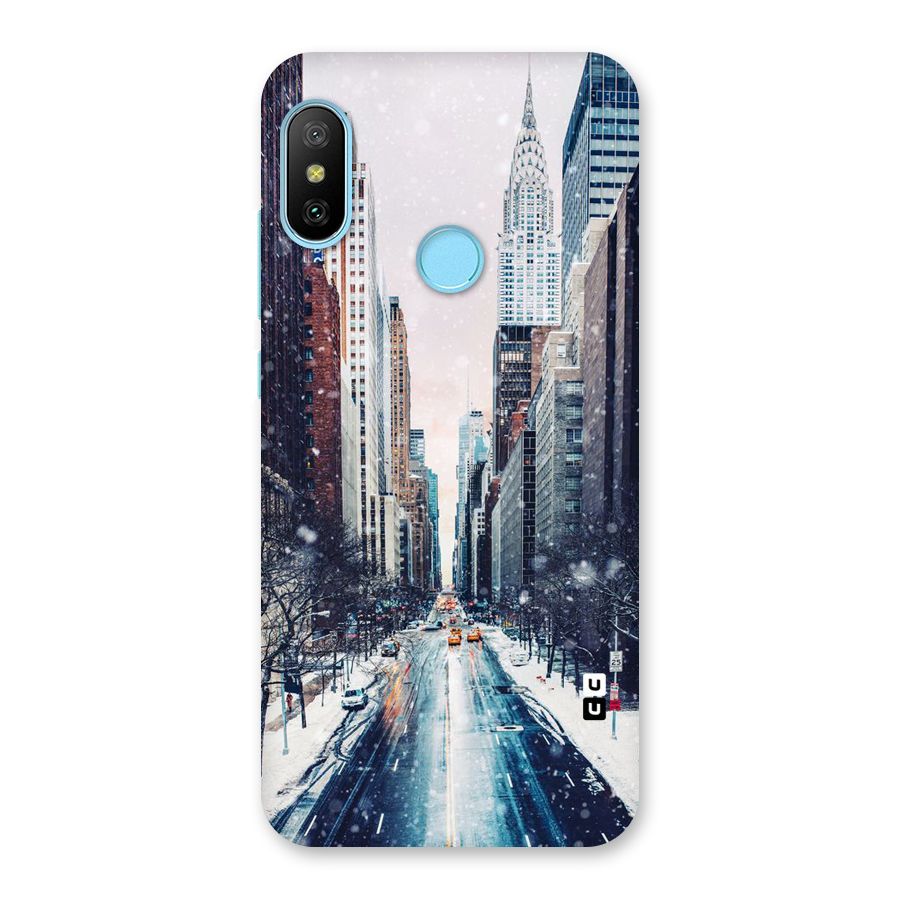 City Snow Back Case for Redmi 6 Pro