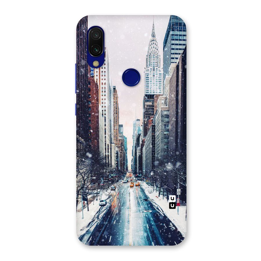 City Snow Back Case for Redmi 7