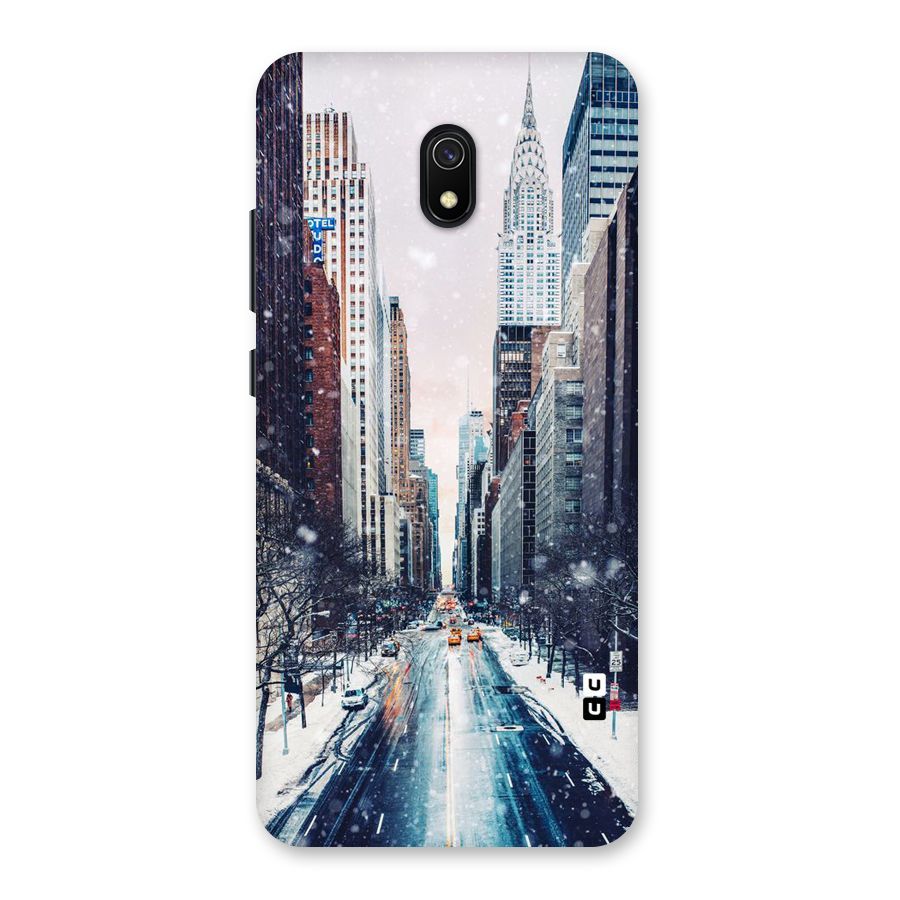 City Snow Back Case for Redmi 8A