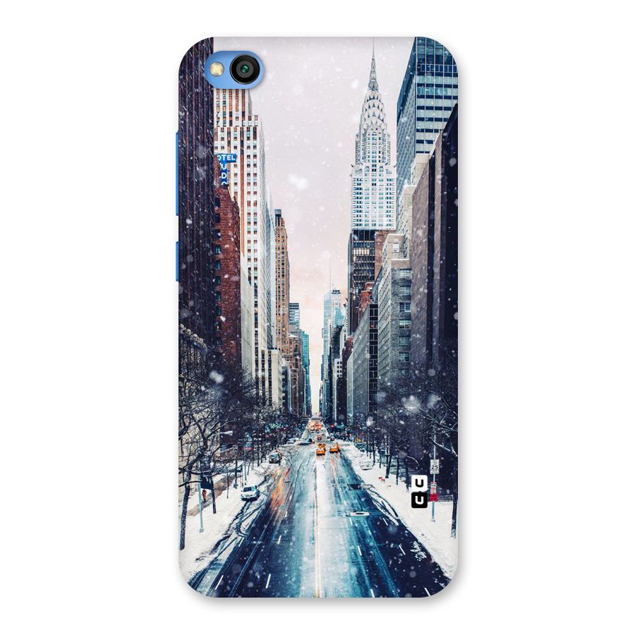 City Snow Back Case for Redmi Go