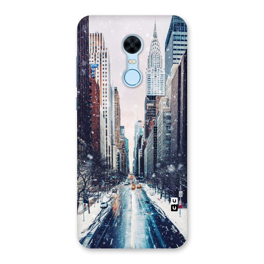 City Snow Back Case for Redmi Note 5