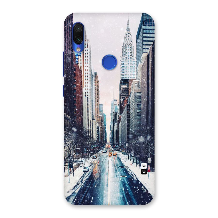 City Snow Back Case for Redmi Note 7S