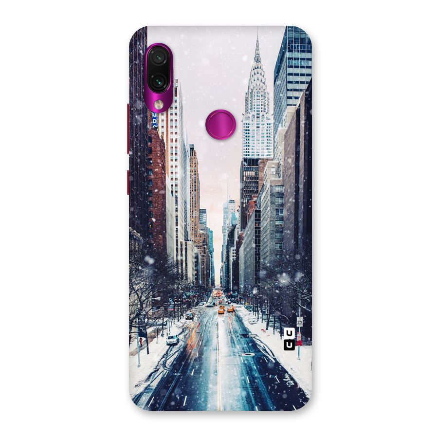City Snow Back Case for Redmi Note 7 Pro