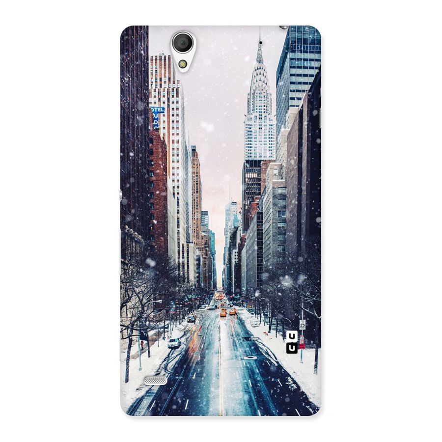 City Snow Back Case for Sony Xperia C4