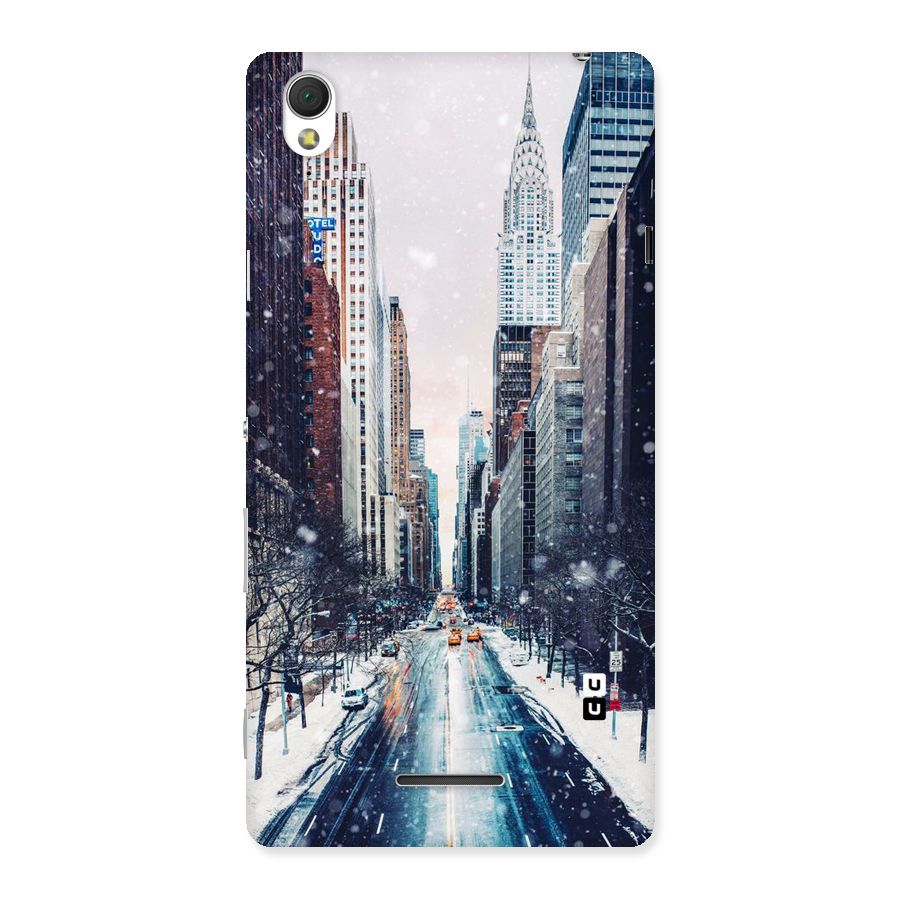 City Snow Back Case for Sony Xperia T3