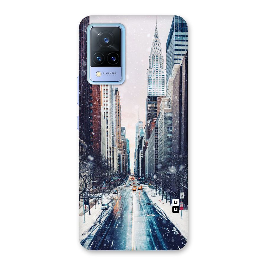 City Snow Back Case for Vivo V21 5G
