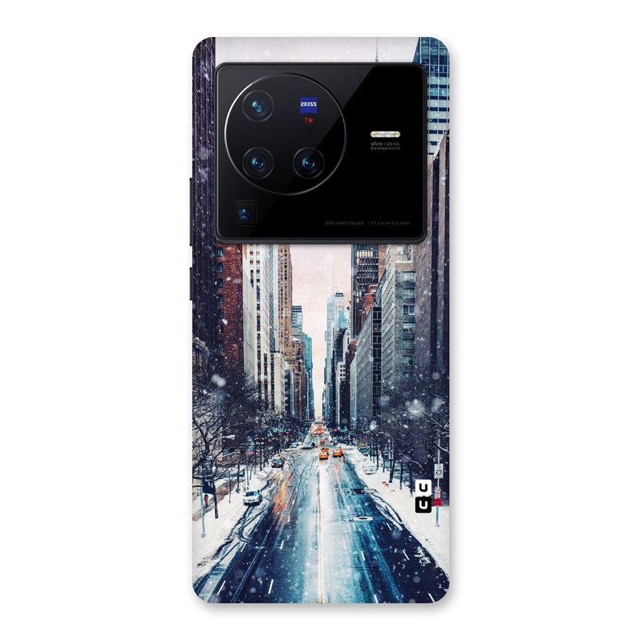 City Snow Back Case for Vivo X80 Pro