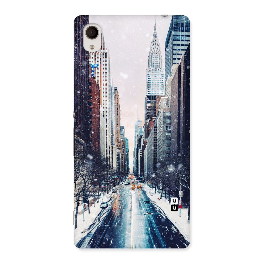 City Snow Back Case for Xperia M4 Aqua
