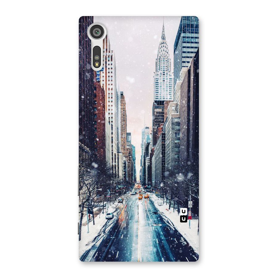 City Snow Back Case for Xperia XZ
