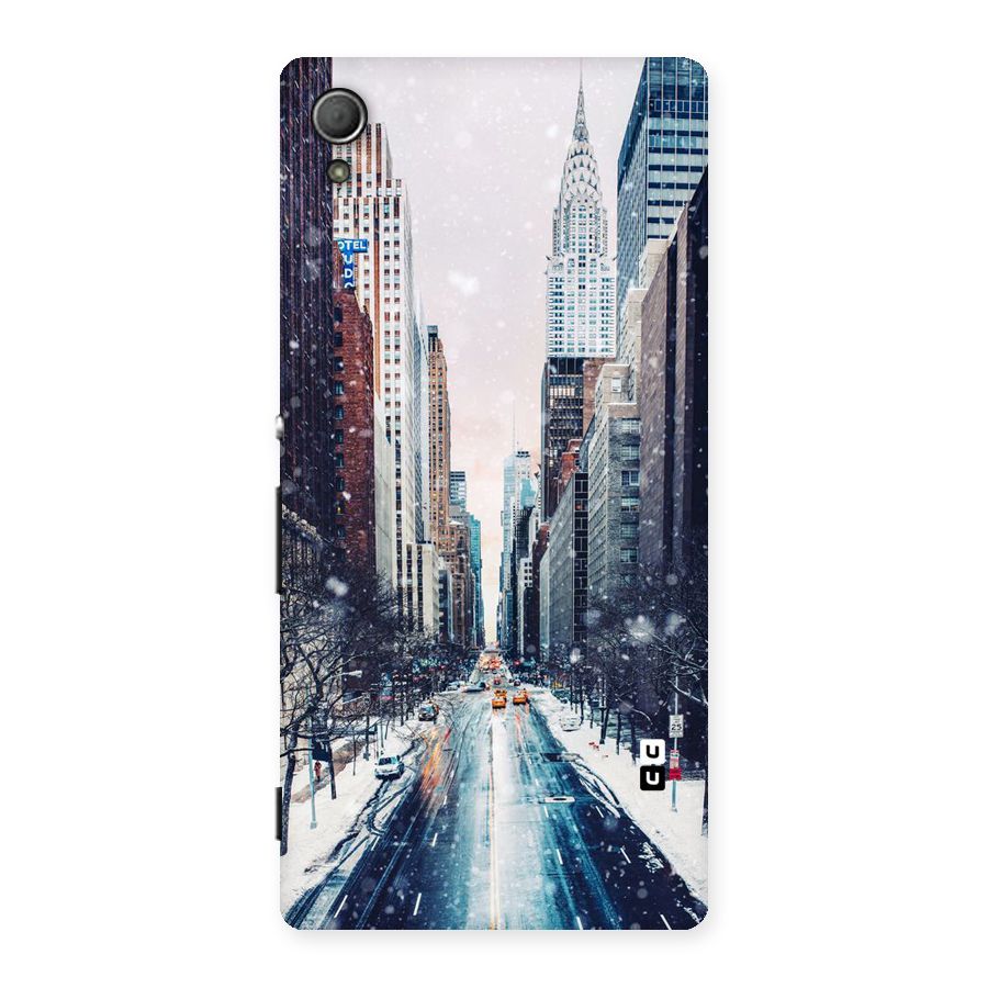 City Snow Back Case for Xperia Z4