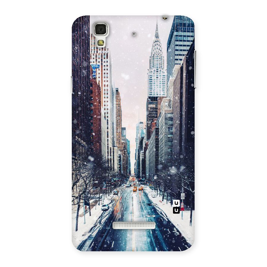 City Snow Back Case for YU Yureka Plus