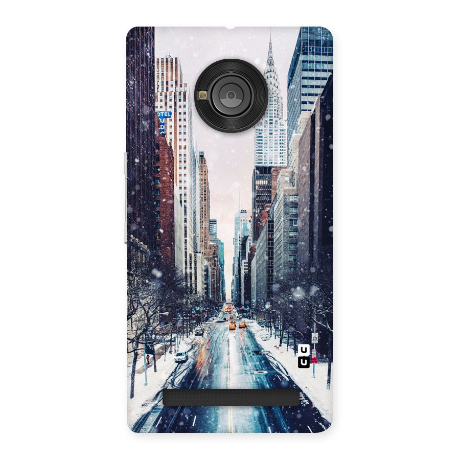 City Snow Back Case for Yu Yunique