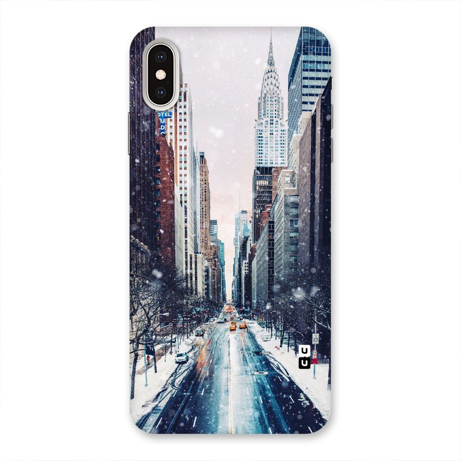 City Snow Back Case for iPhone XS Max
