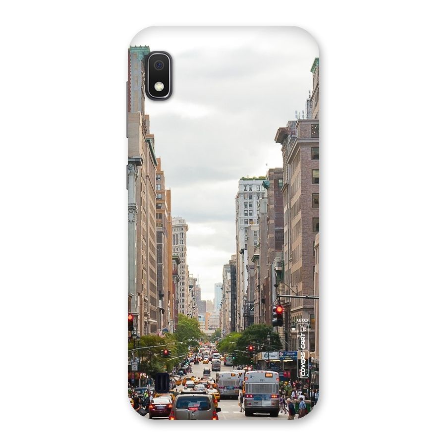 City Street View Back Case for Galaxy A10