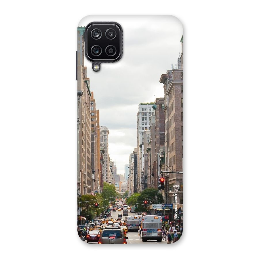 City Street View Back Case for Galaxy A12
