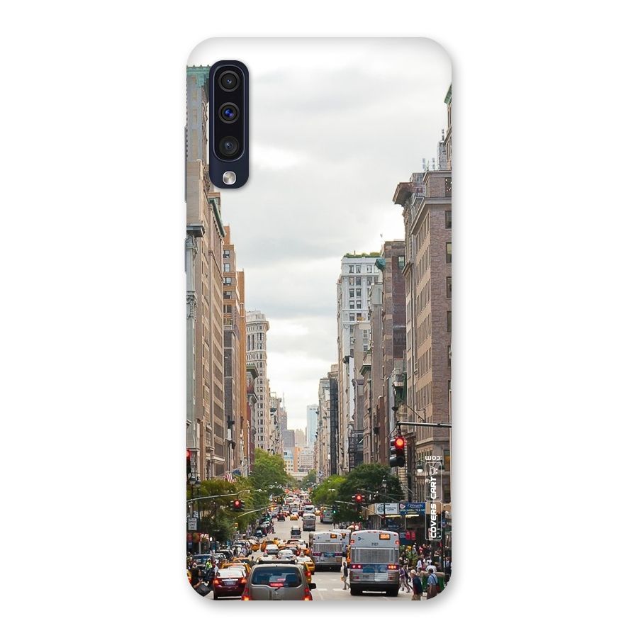 City Street View Back Case for Galaxy A50s
