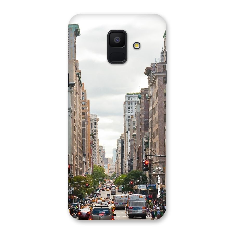 City Street View Back Case for Galaxy A6 (2018)