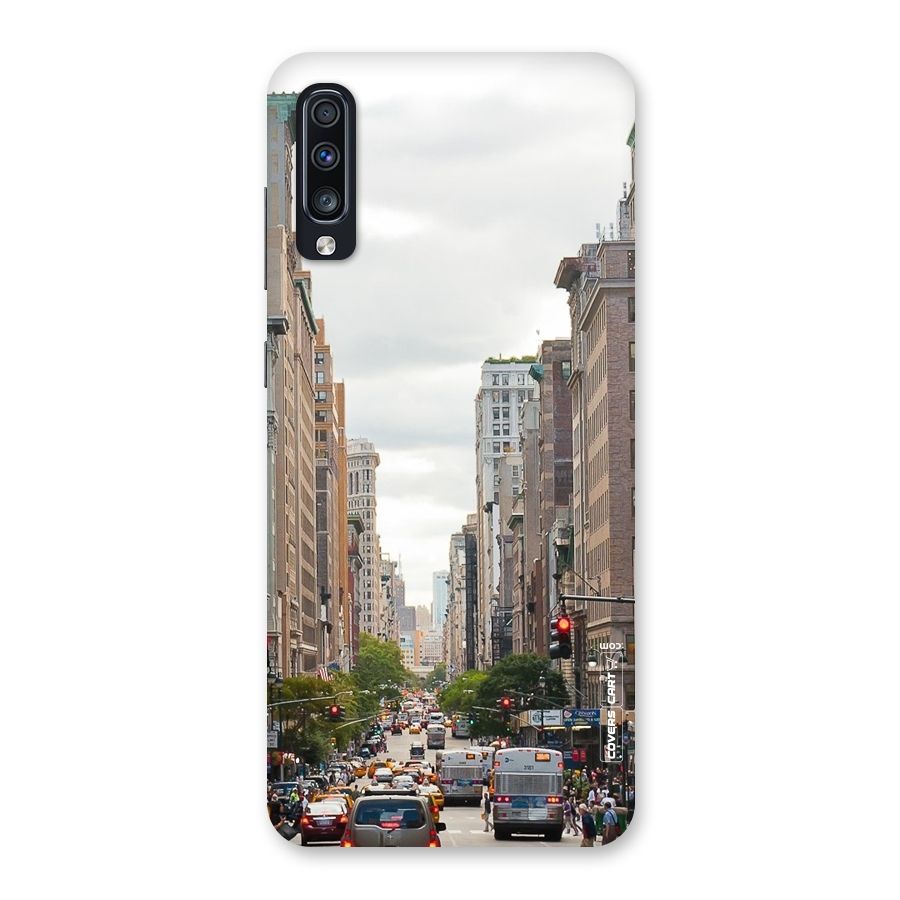 City Street View Back Case for Galaxy A70