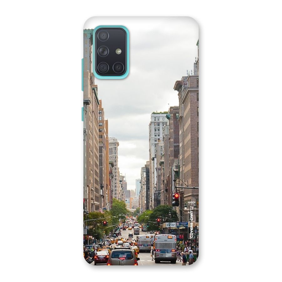 City Street View Back Case for Galaxy A71