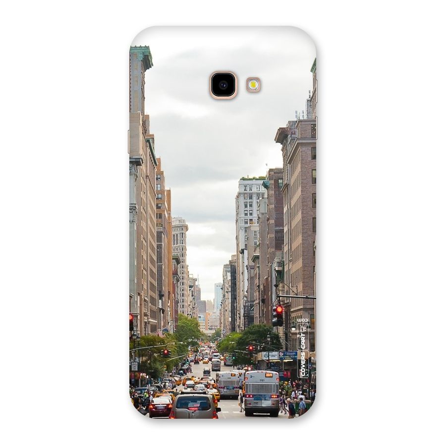 City Street View Back Case for Galaxy J4 Plus