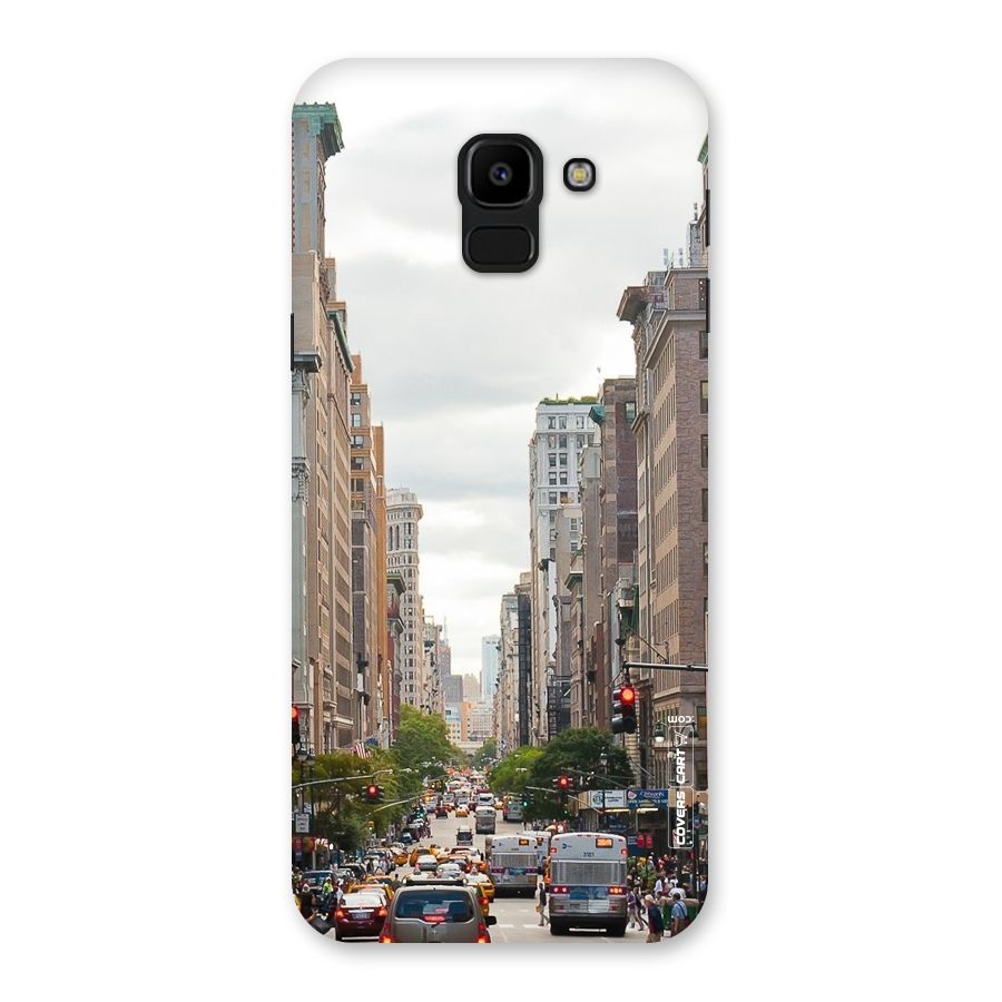 City Street View Back Case for Galaxy J6