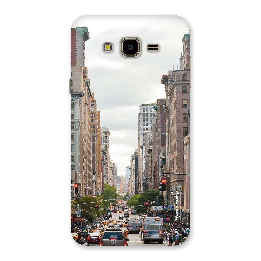 City Street View Back Case for Galaxy J7 Nxt