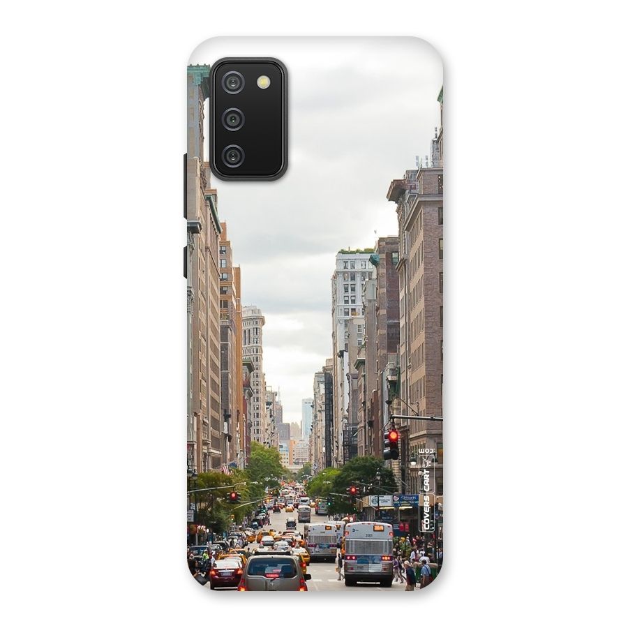 City Street View Back Case for Galaxy M02s