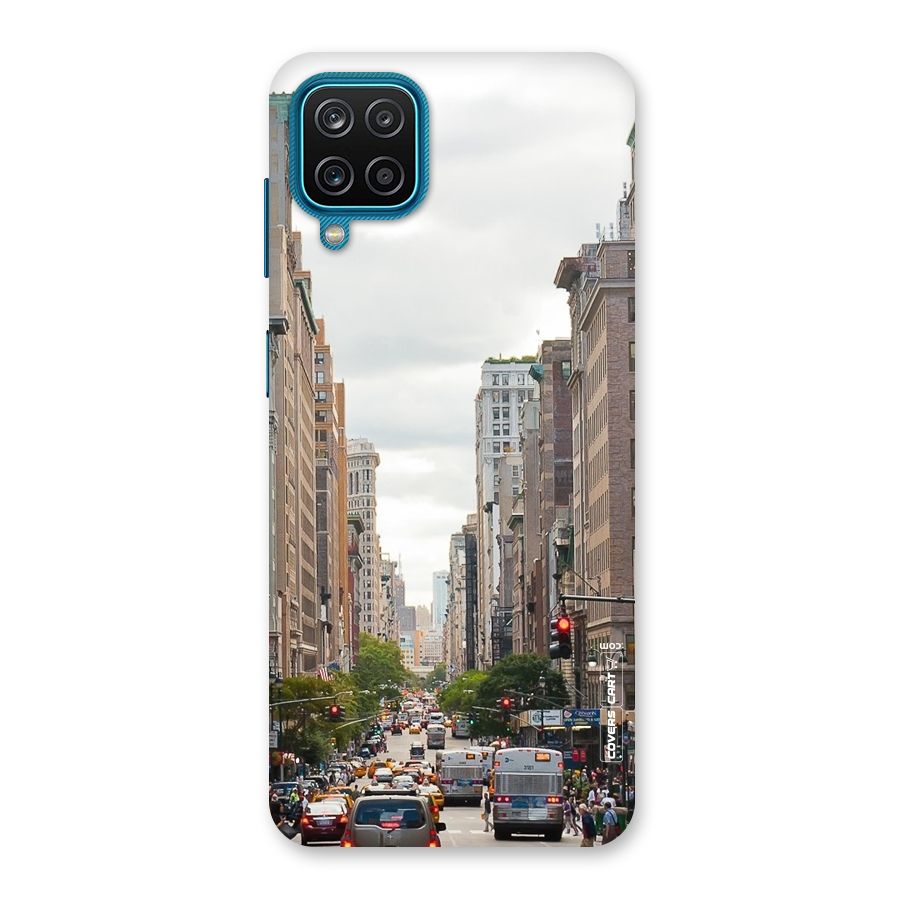 City Street View Back Case for Galaxy M12