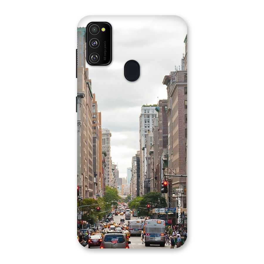 City Street View Back Case for Galaxy M30s