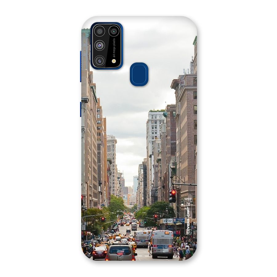 City Street View Back Case for Galaxy M31