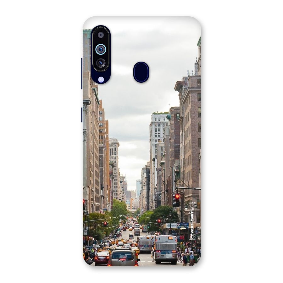 City Street View Back Case for Galaxy M40