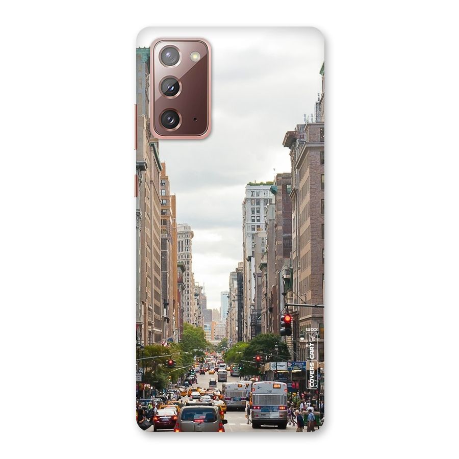 City Street View Back Case for Galaxy Note 20