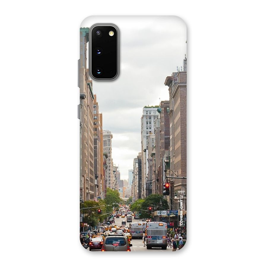 City Street View Back Case for Galaxy S20