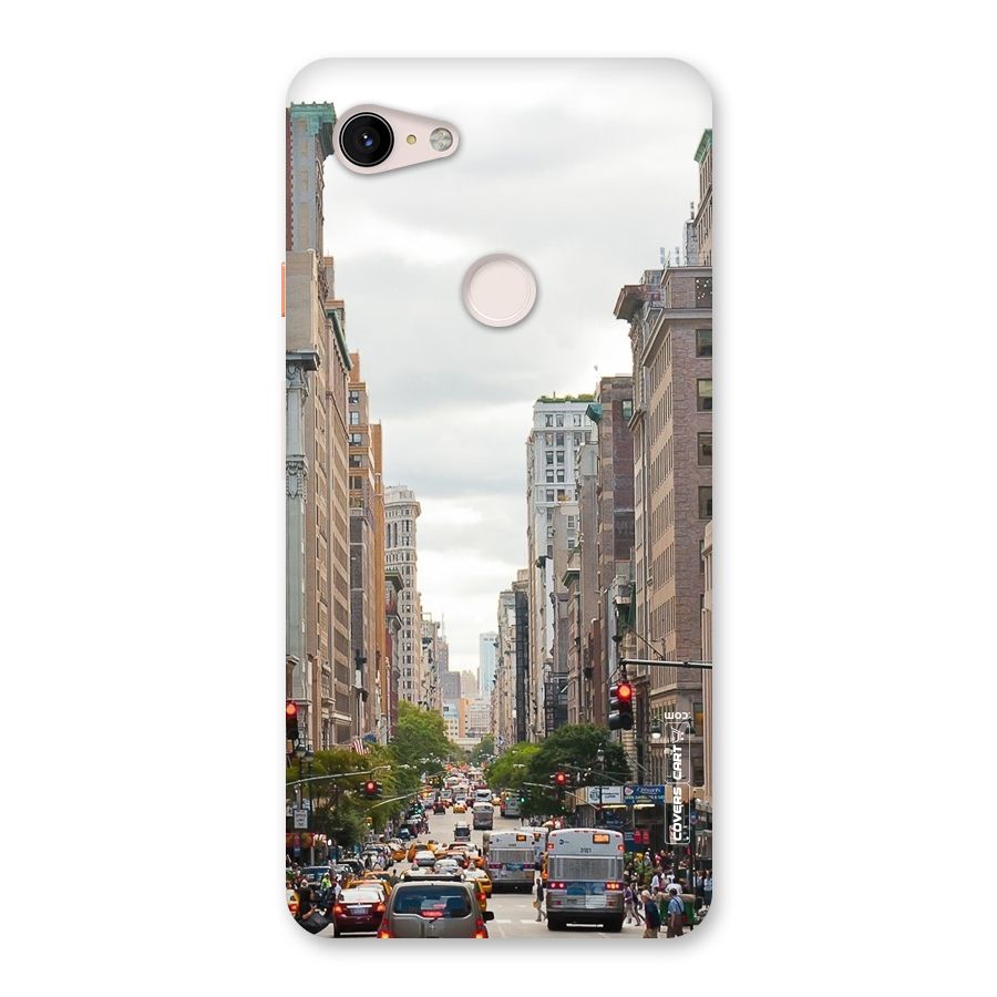 City Street View Back Case for Google Pixel 3 XL