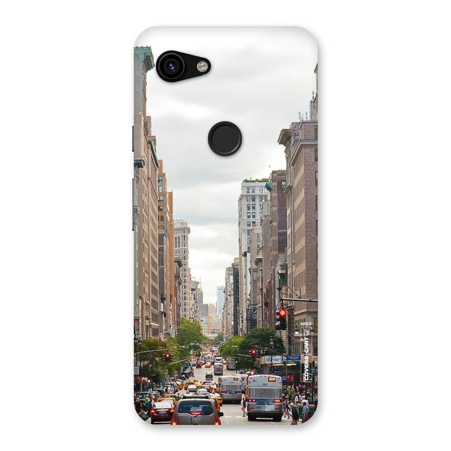 City Street View Back Case for Google Pixel 3a