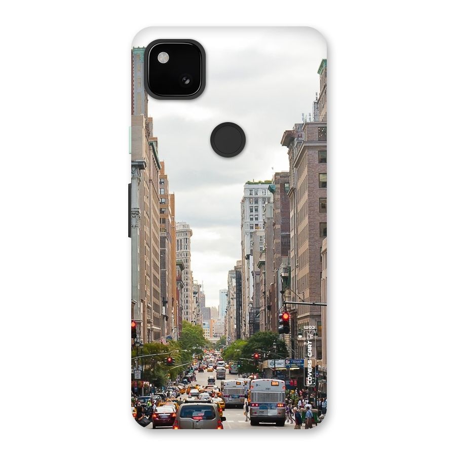 City Street View Back Case for Google Pixel 4a