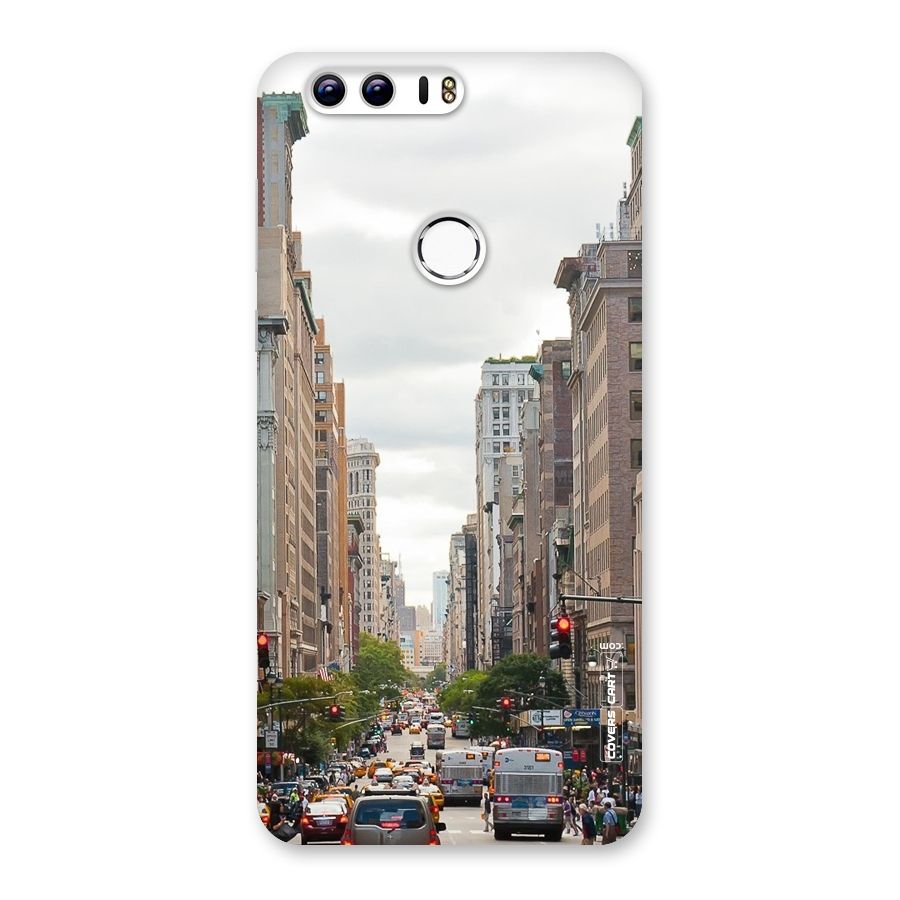 City Street View Back Case for Honor 8
