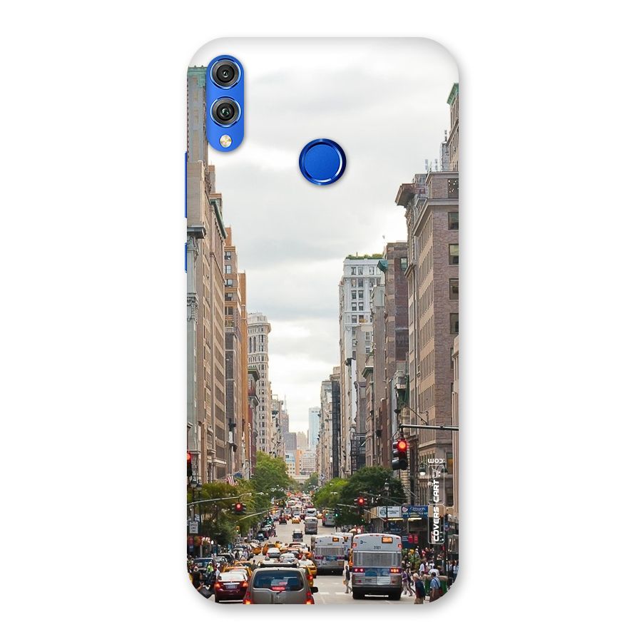 City Street View Back Case for Honor 8X