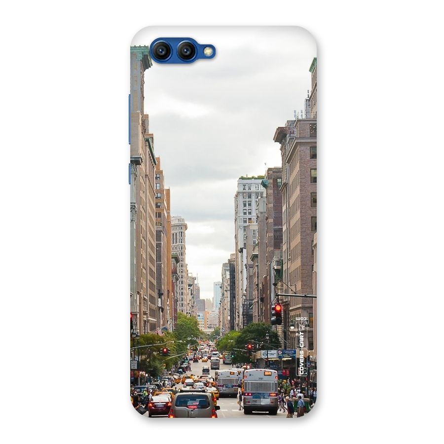 City Street View Back Case for Honor View 10