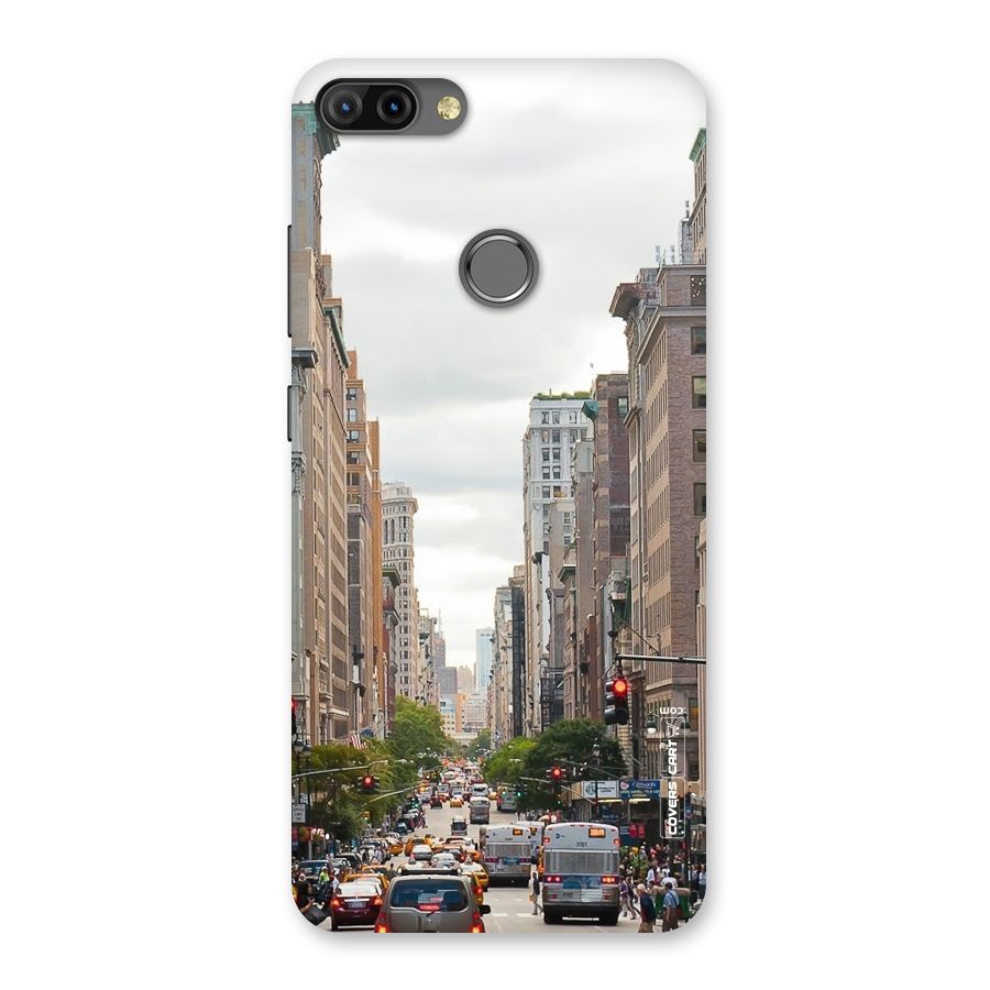 City Street View Back Case for Infinix Hot 6 Pro